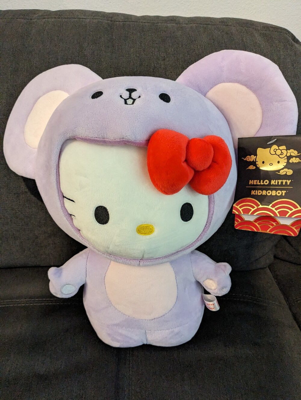 Hello Kitty x Kidrobot 13" Plush – Chinese Zodiac "Rat"